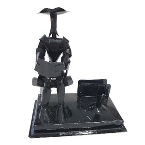 Don Quixote Figurine Metal Sculpture Man of La Mancha Figurine Pen Holde…
